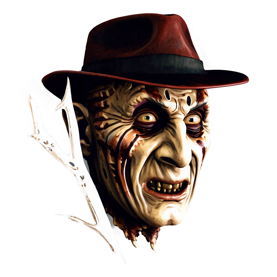 Freddy Krueger Artwork Png Nxi44