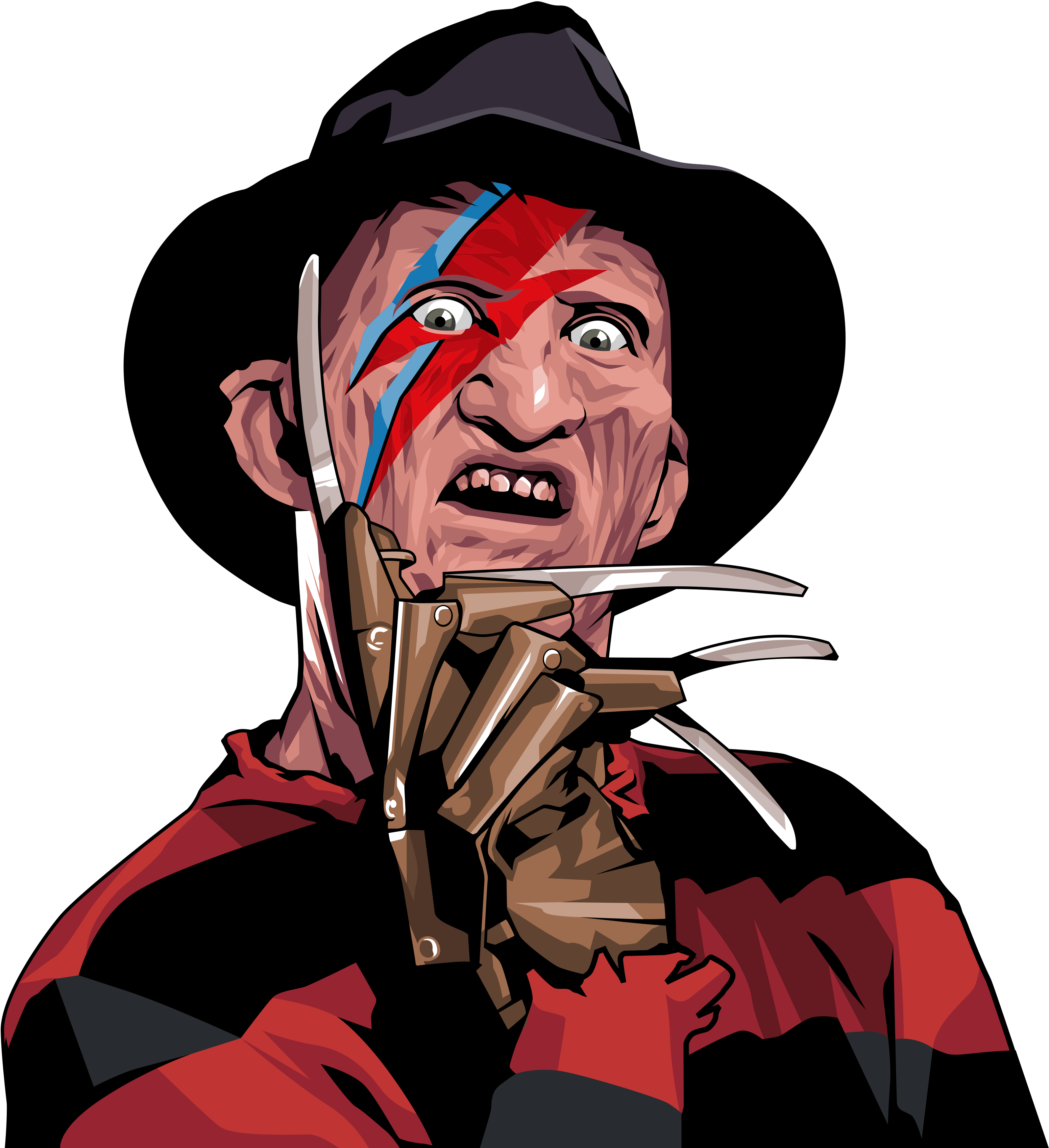 Freddy Krueger Bowie Tribute