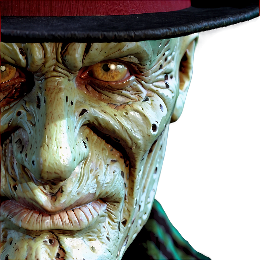 Freddy Krueger Close-up Png 05232024