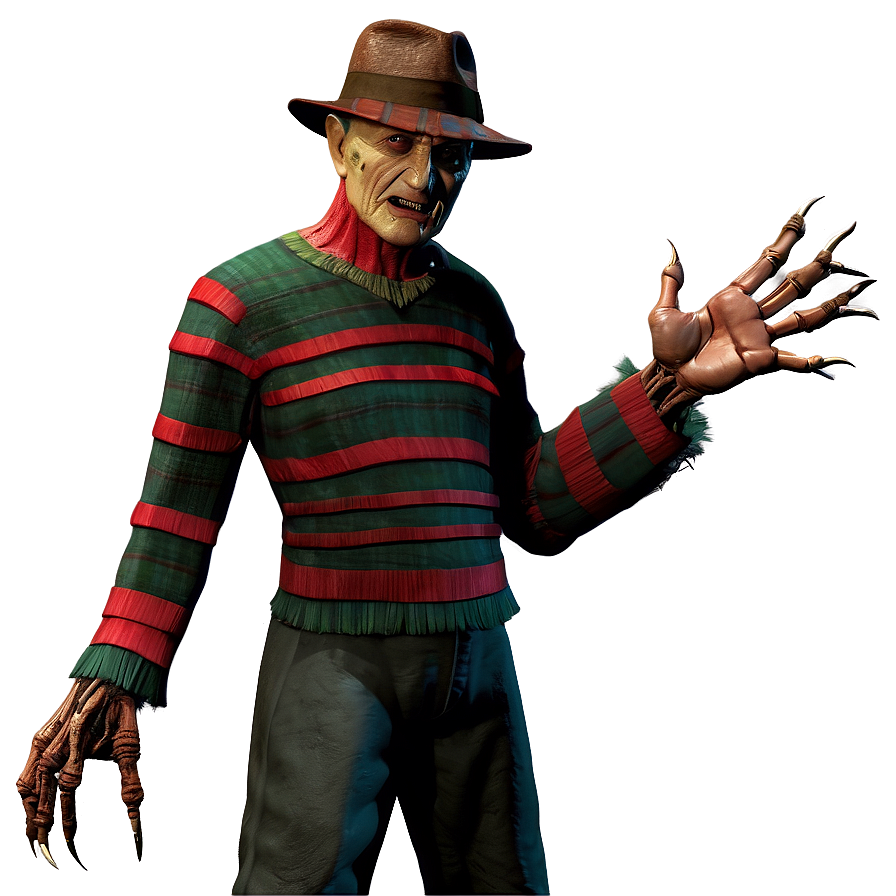 Freddy Krueger Horror Png Vai