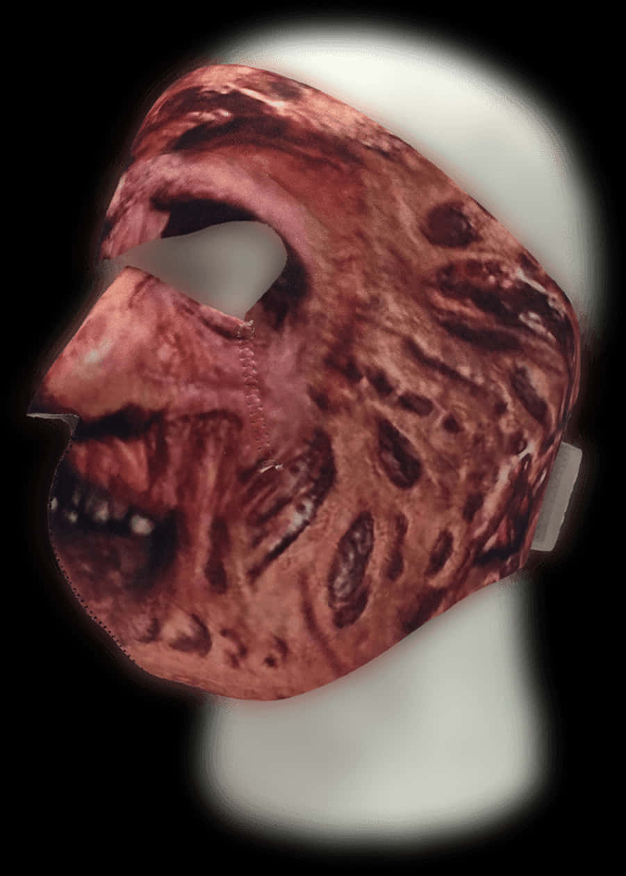 Freddy Krueger Neoprene Face Mask - Freddy Krueger Face, HD Png Download PNG with transparent background