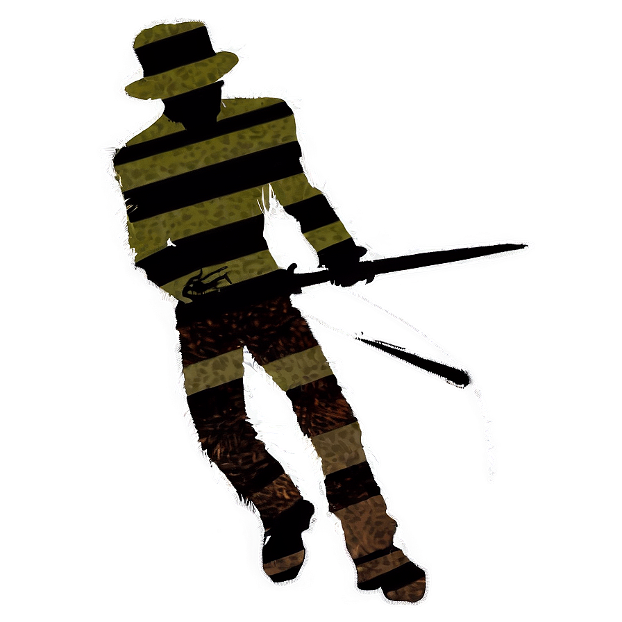 Freddy Krueger Silhouette Png 05232024