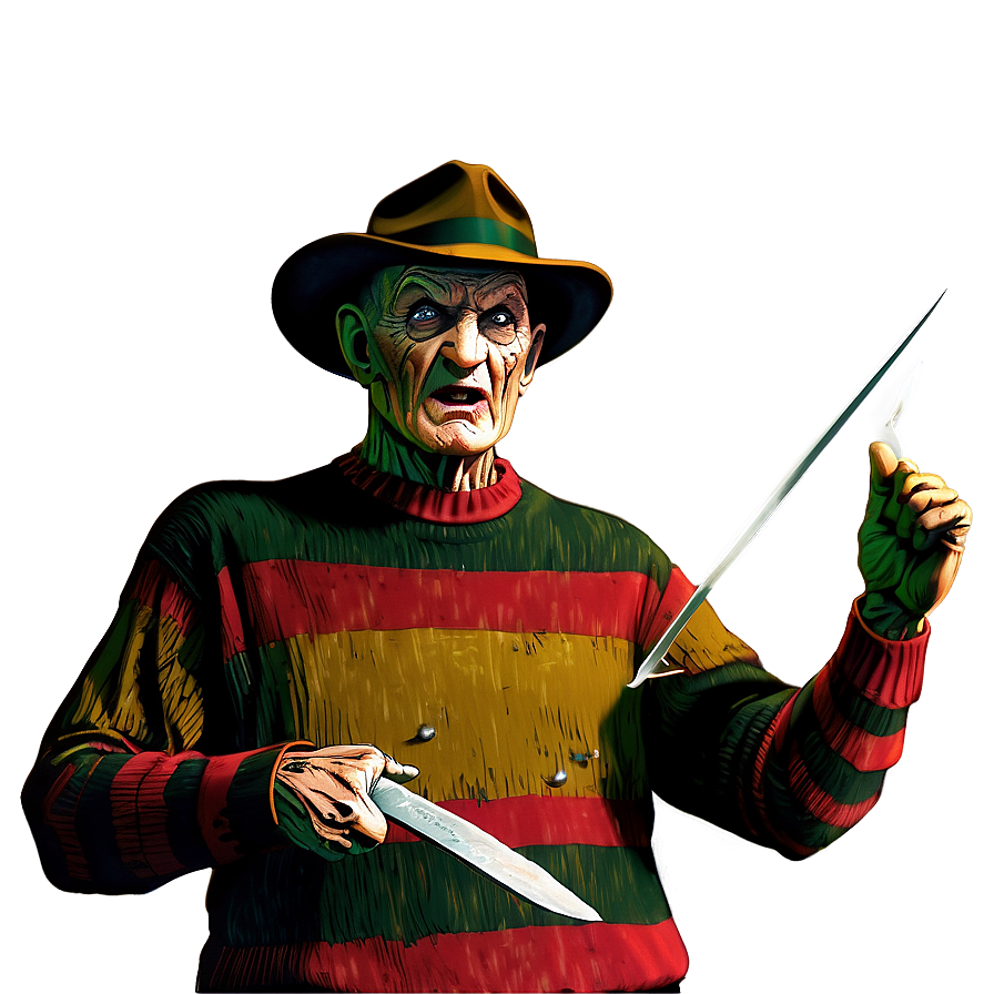 Freddy Krueger Sketch Png Hfn57