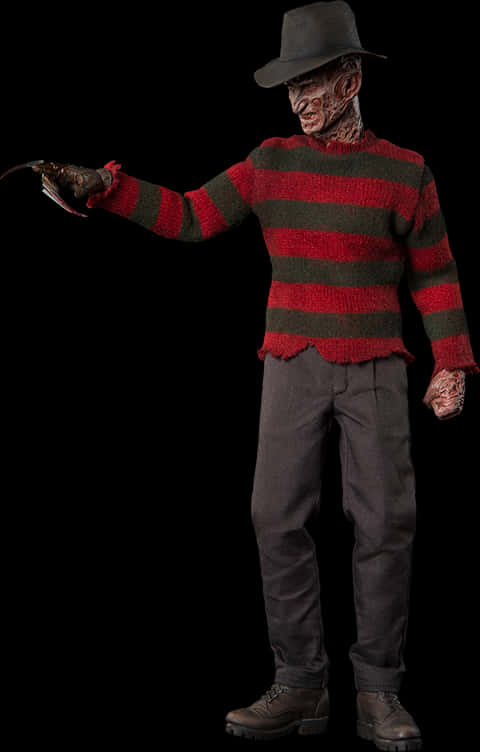 Transparent Nightmare On Elm Street Png - Freddy Krueger Figure Png, Png Download PNG with transparent background