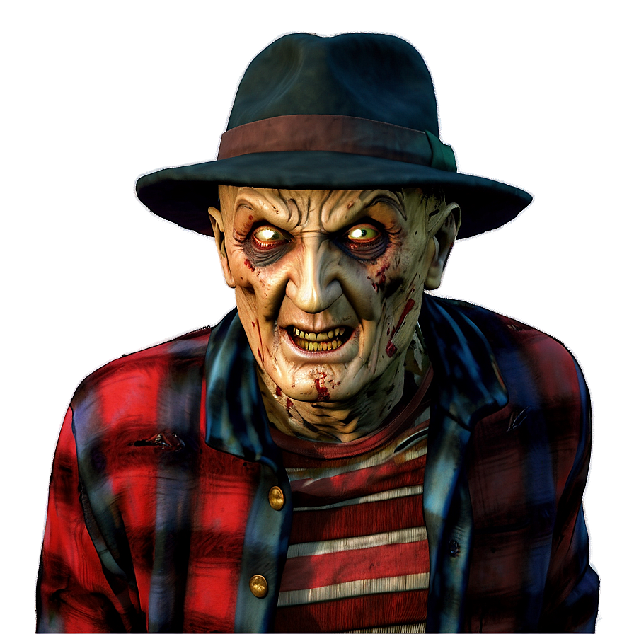 Freddy Krueger With Victims Png 33