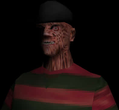 Freddy Krueger3 D Model