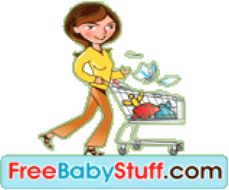 Free Baby Stuff Shopping Cart Illustration