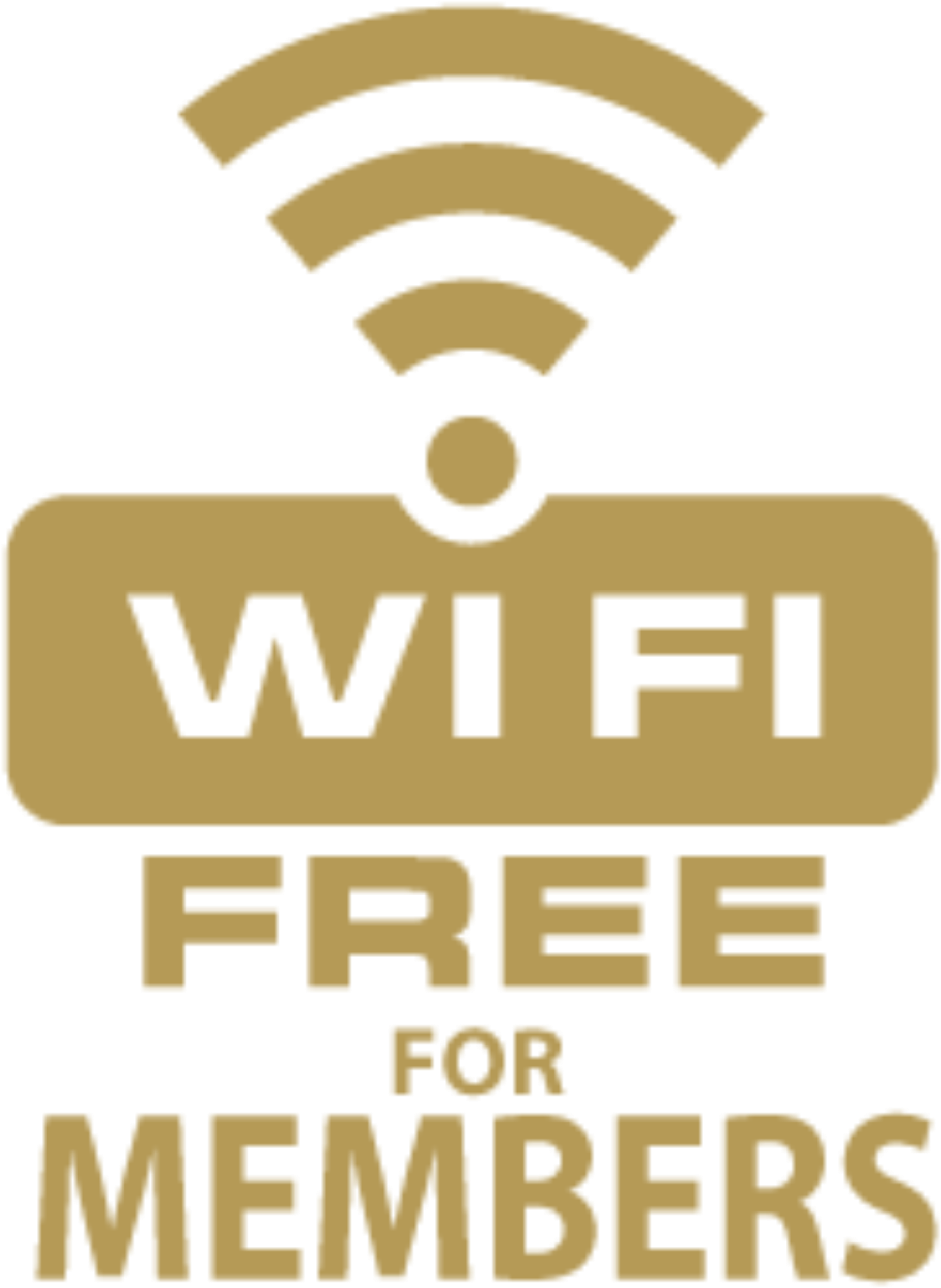 Free Wi Fifor Members Sign PNG with transparent background