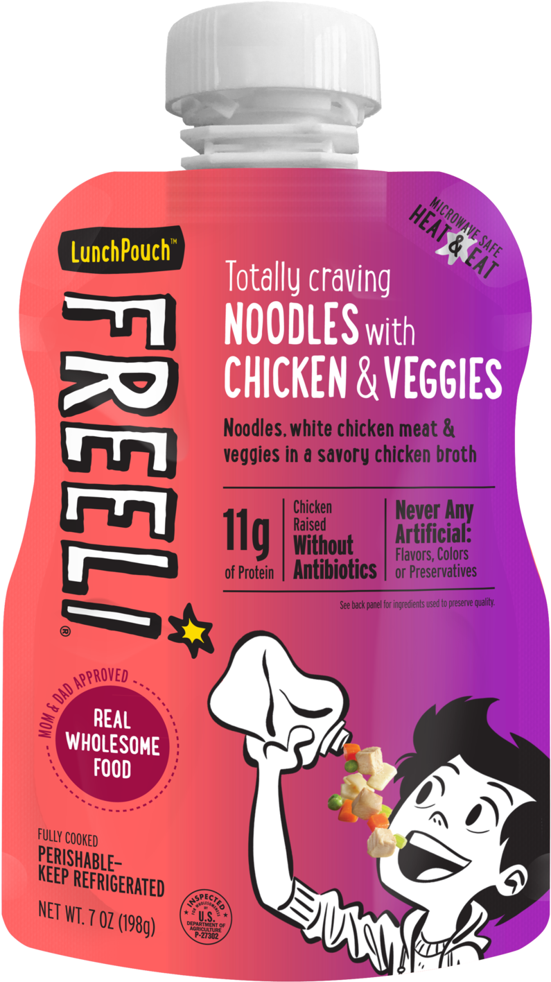 Freeli Noodles Chicken Veggies Pouch