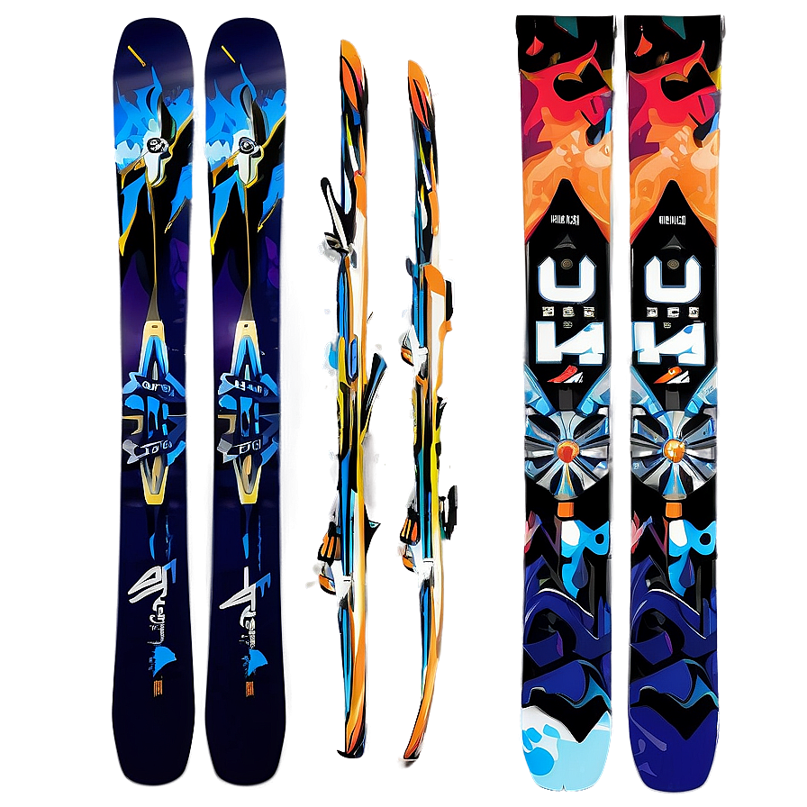 Freestyle Skis Png 7 Image