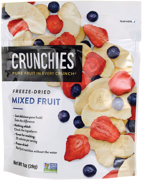 Freeze Dried Mixed Fruit Package