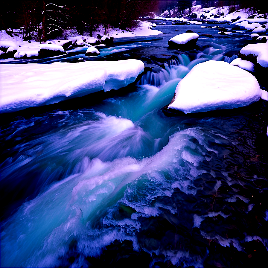 Freezing River Png 28