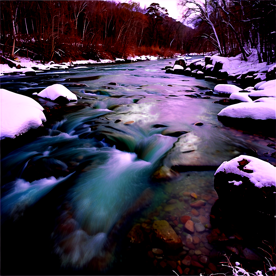 Freezing River Png 94