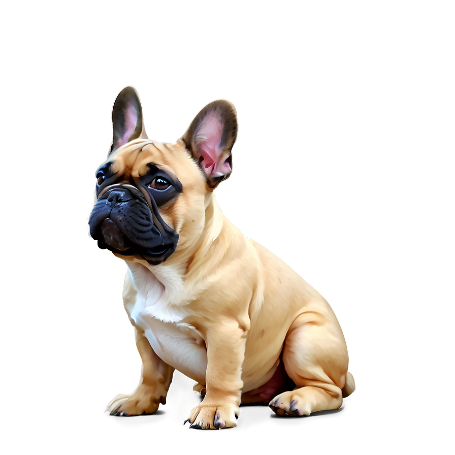 French Bulldog Art Png Mxe56