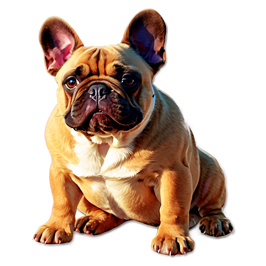 French Bulldog Cartoon Png Mhp86