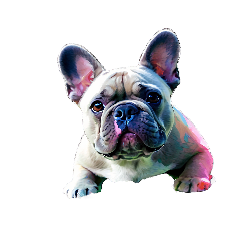 French Bulldog Watercolor Png 47