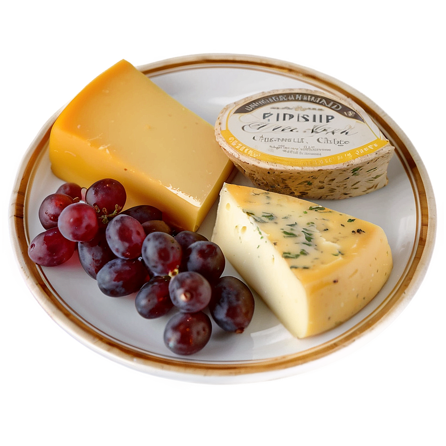 French Cheese Platter Png 30