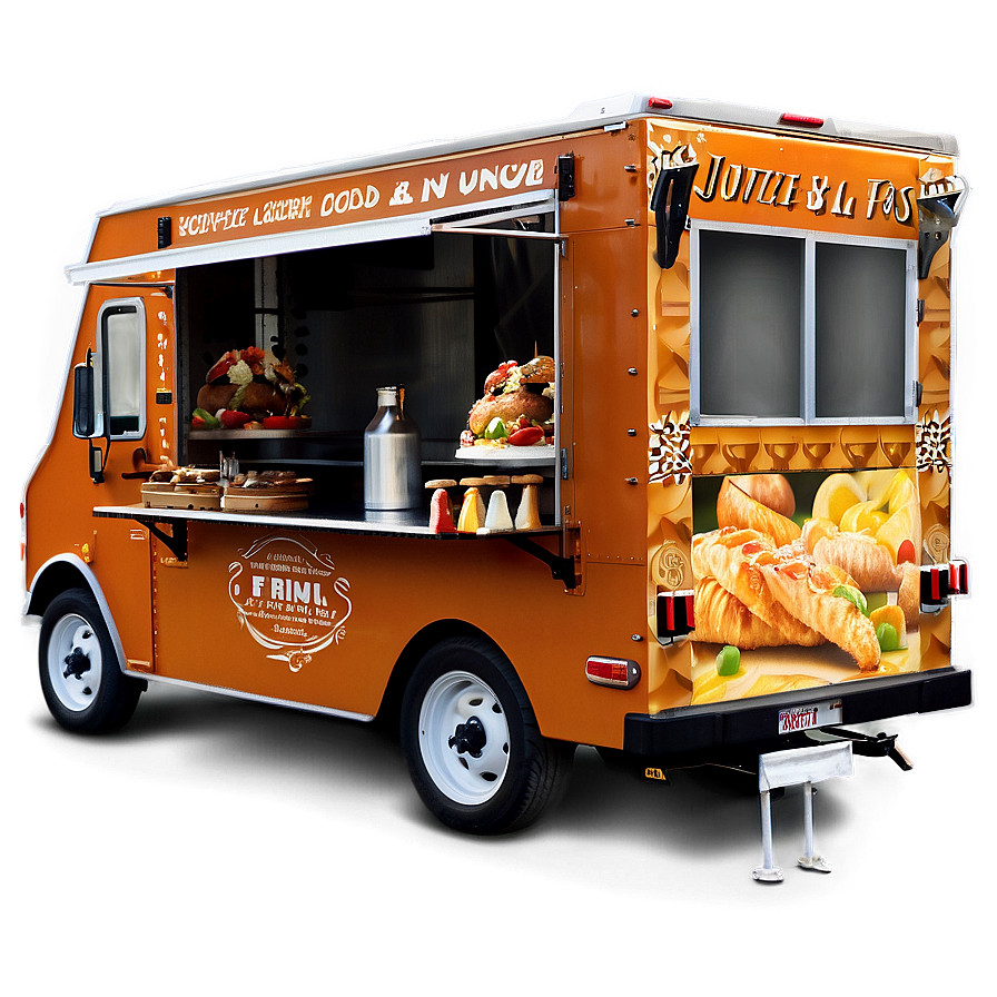 French Food Truck Png 90