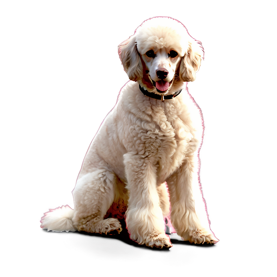 French Poodle Outline PNG ejf PNG with transparent background