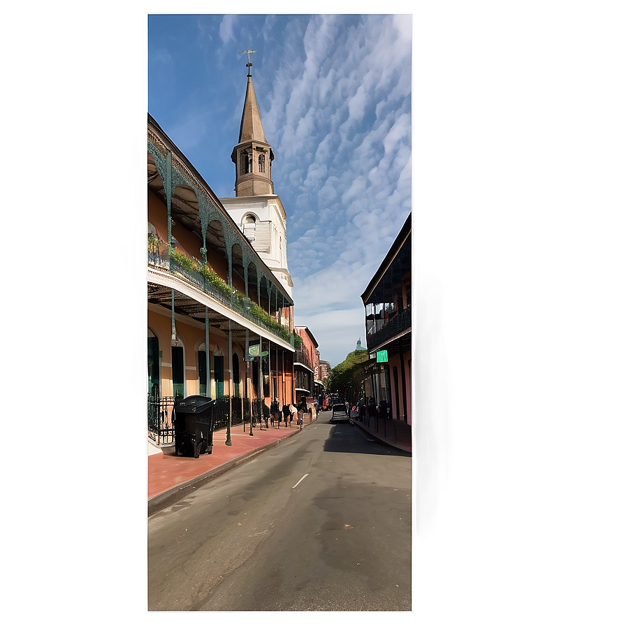 French Quarter New Orleans Png 06122024