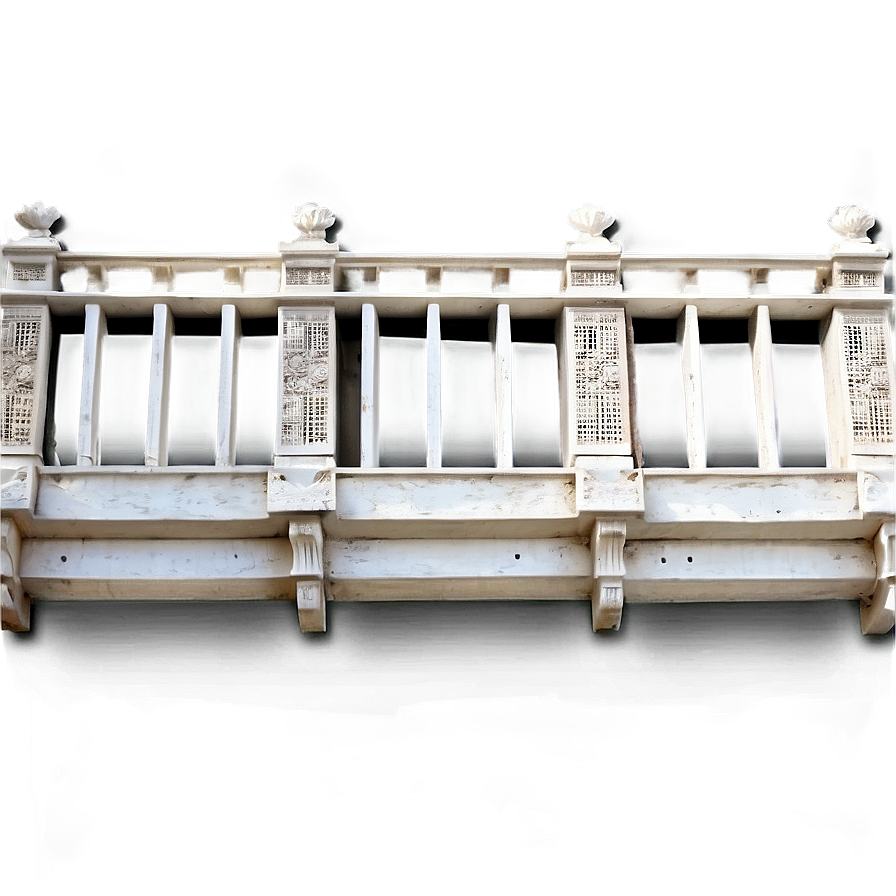 French Style Balcony PNG hck PNG with transparent background