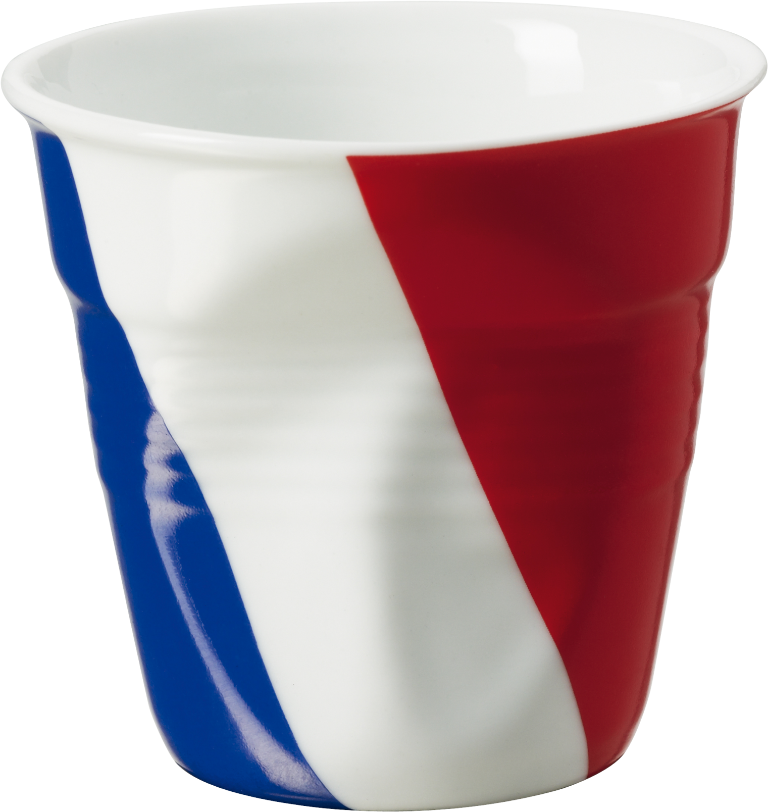 Gobelet Froissé Espresso Revol 8 Cl Drapeau Français - Revol, HD Png Download PNG with transparent background