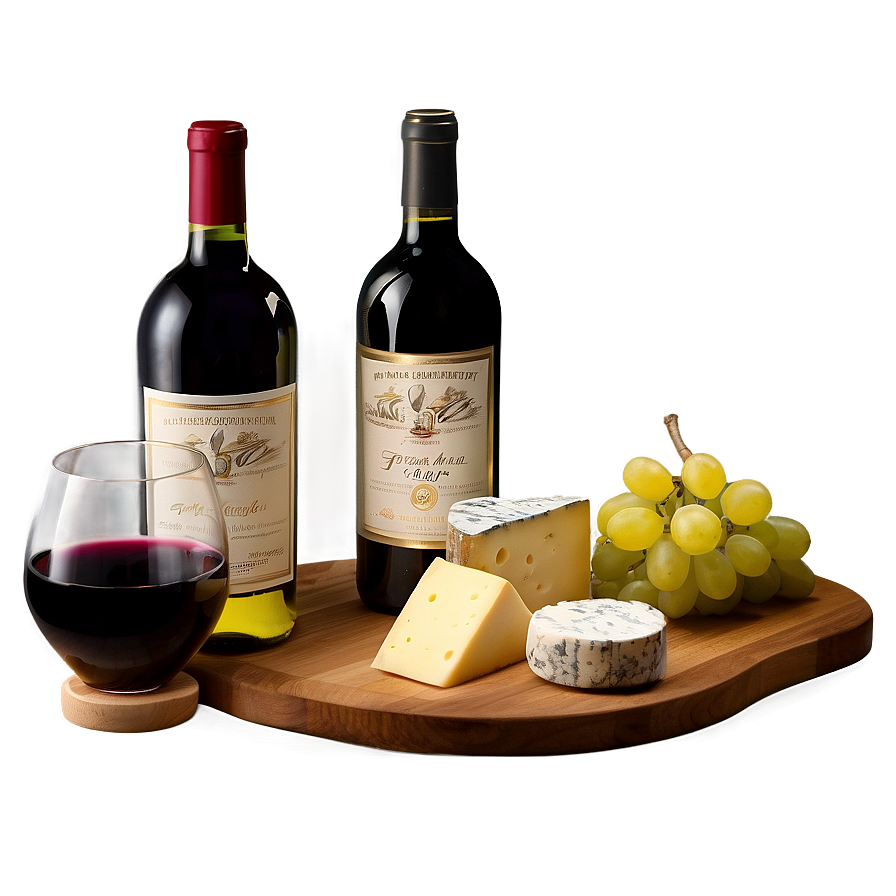 French Wine And Cheese Png Ibn18