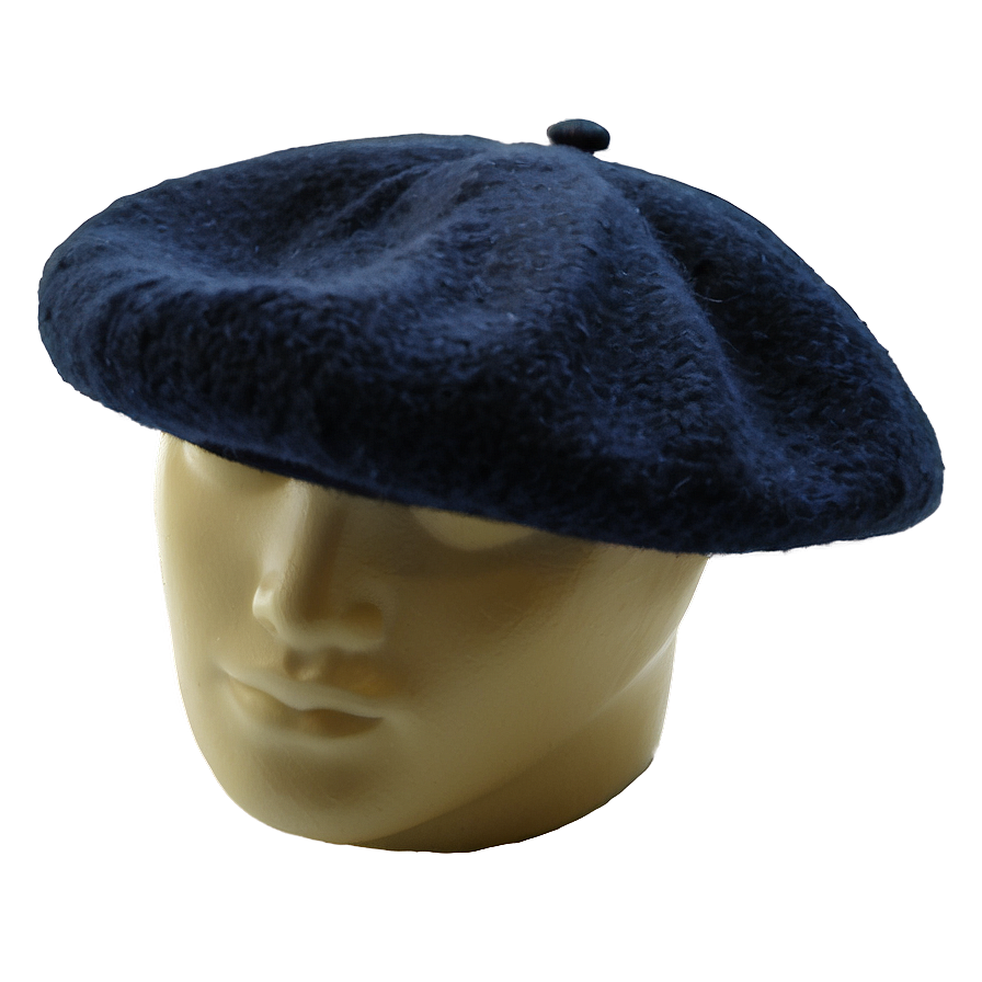 French Wool Beret Png 06132024