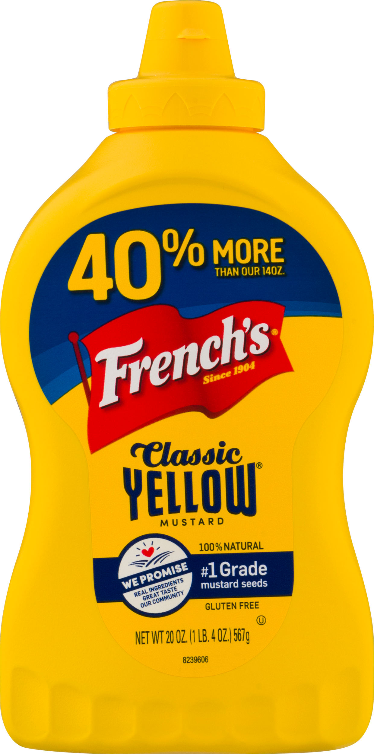 Frenchs Classic Yellow Mustard Bottle