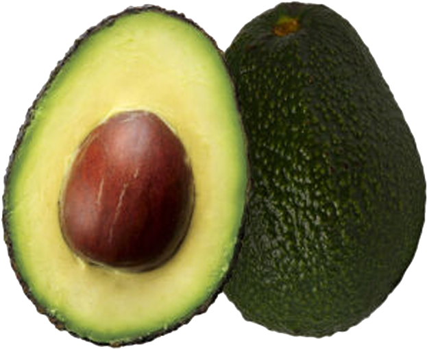 Fresh Avocado Halfand Whole