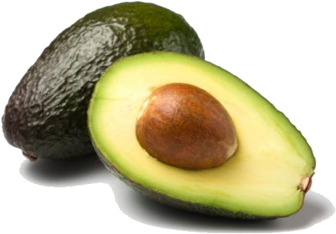 Free Png Avocado Png Images Transparent - Avocado With White Background, Png Download PNG with transparent background