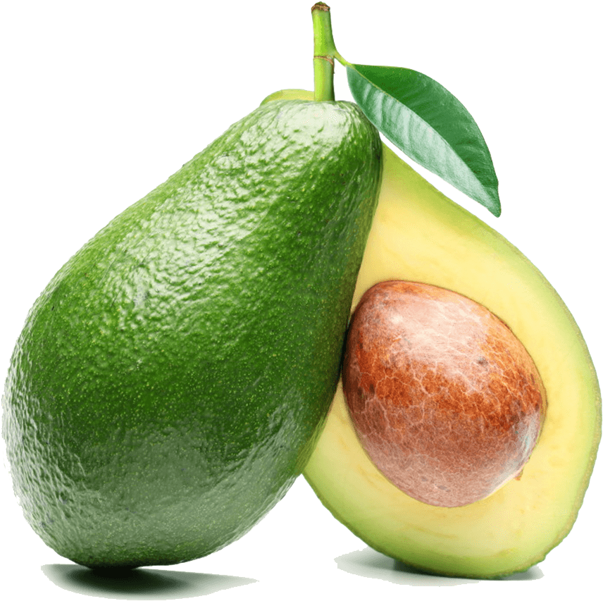 Avocada Light Green - Green Avocado, HD Png Download PNG with transparent background