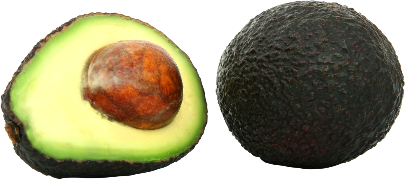 Fresh Avocado Halvedand Whole