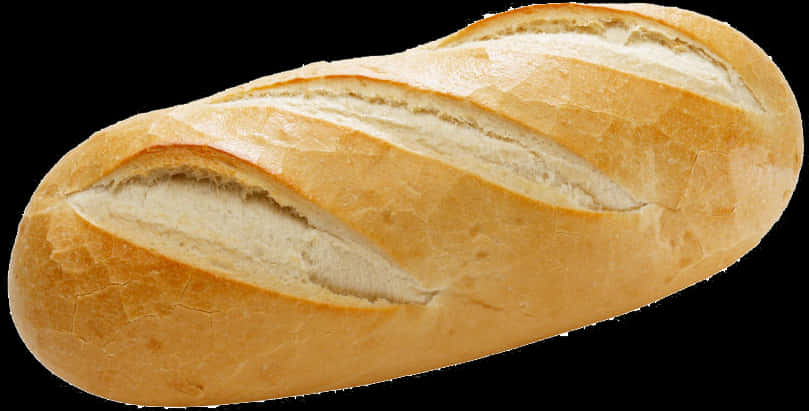 Fresh Baked Loafof Bread PNG with transparent background