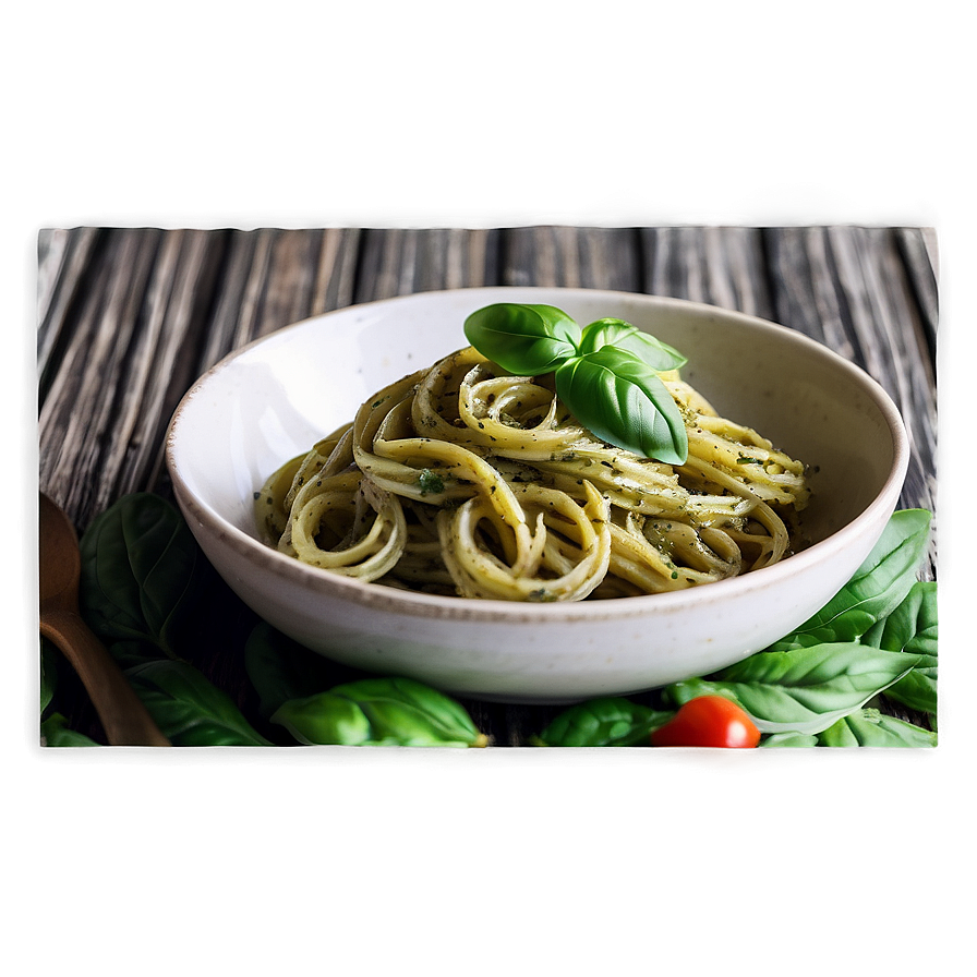 Fresh Basil Pesto Pasta Png 05232024