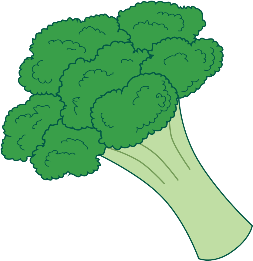 Pin By Courtney Patterson - Transparent Background Broccoli Clipart, HD Png Download PNG with transparent background