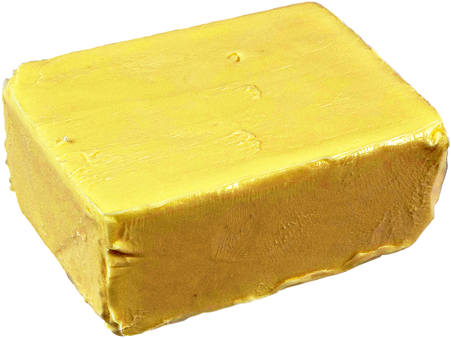 Fresh Butter Block PNG with transparent background