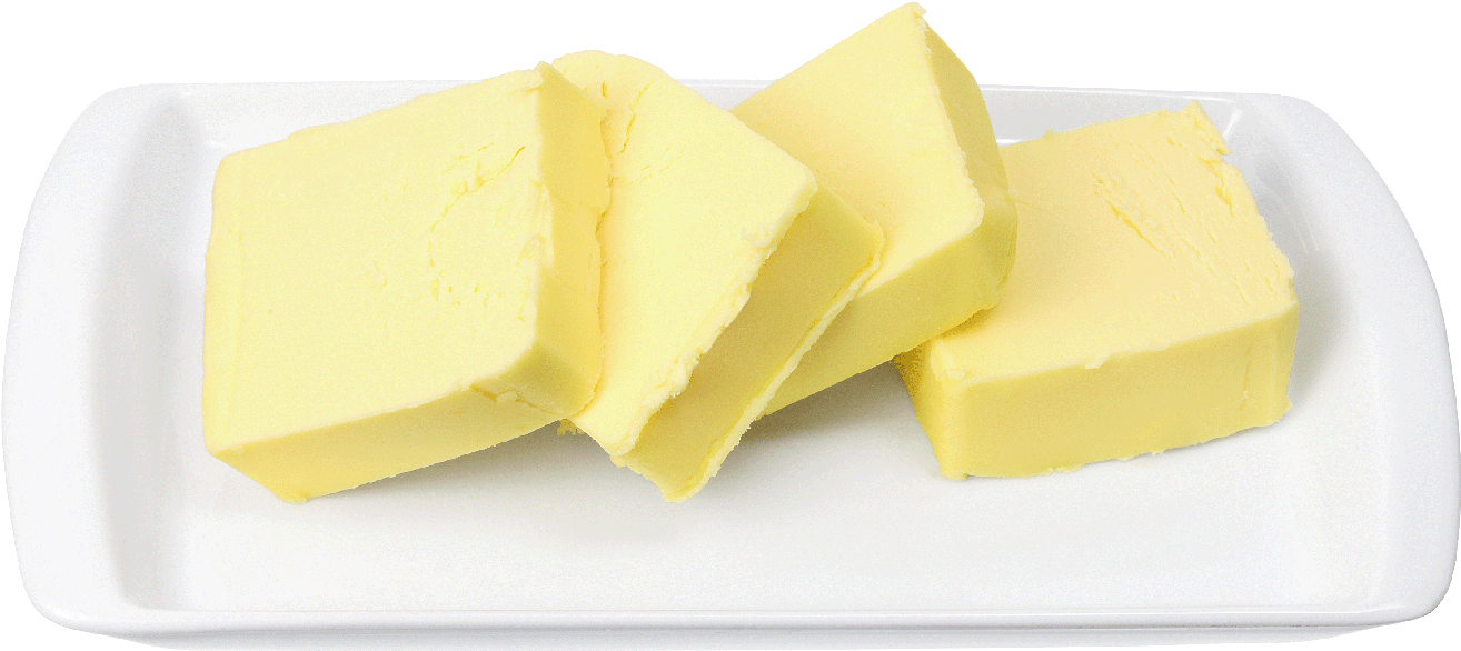 Fresh Butter Blockson Plate PNG with transparent background