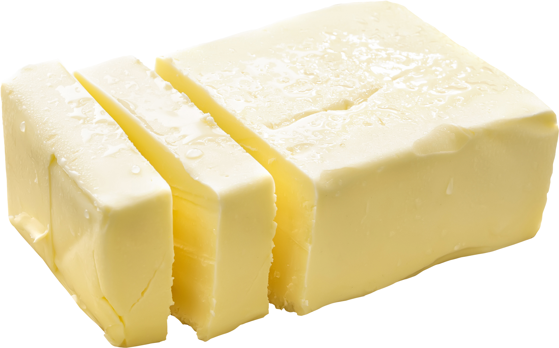 Fresh Butter Sticks PNG with transparent background