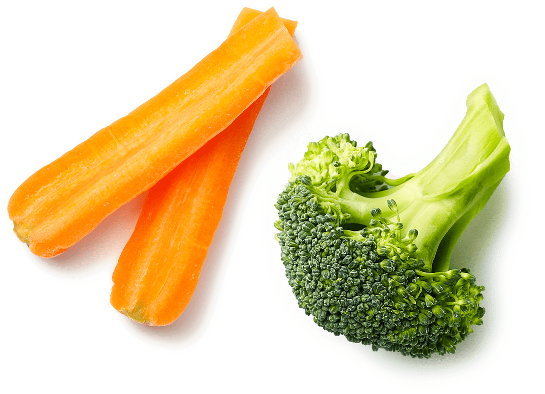 Carrot And Brocoli - Broccoli, HD Png Download PNG with transparent background