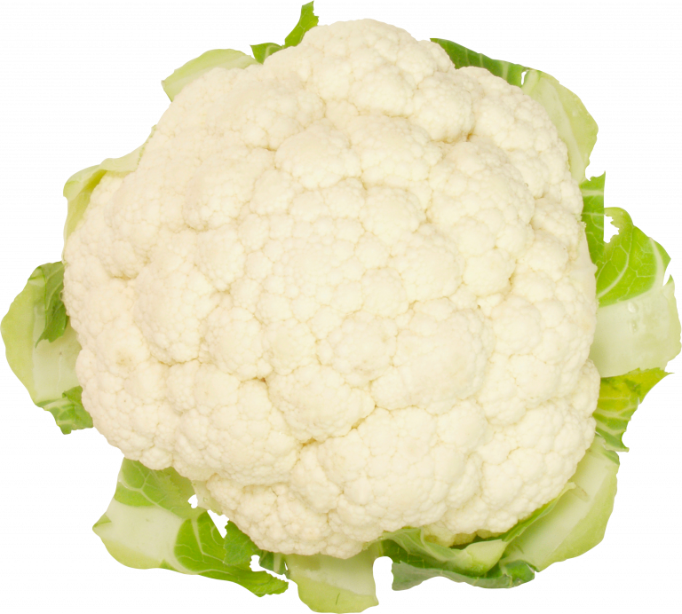 Fresh Cauliflower Isolated.png