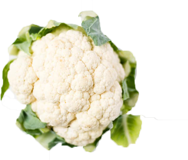 Fresh Cauliflower Isolated.png