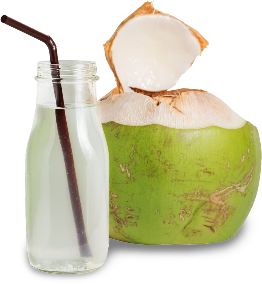 Fresh Coconut Waterand Green Coconut