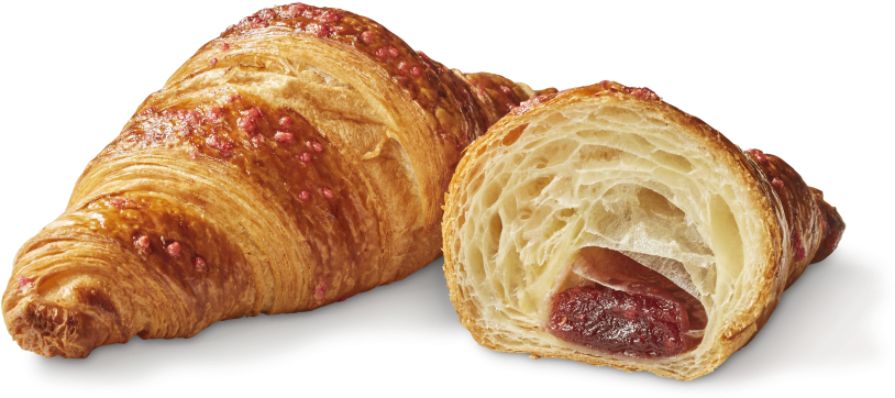 Bridor Raspberry Filled Croissant, HD Png Download PNG with transparent background