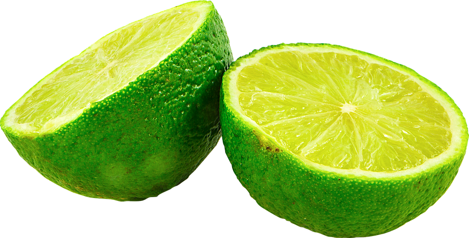 Fresh Cut Lime Slices