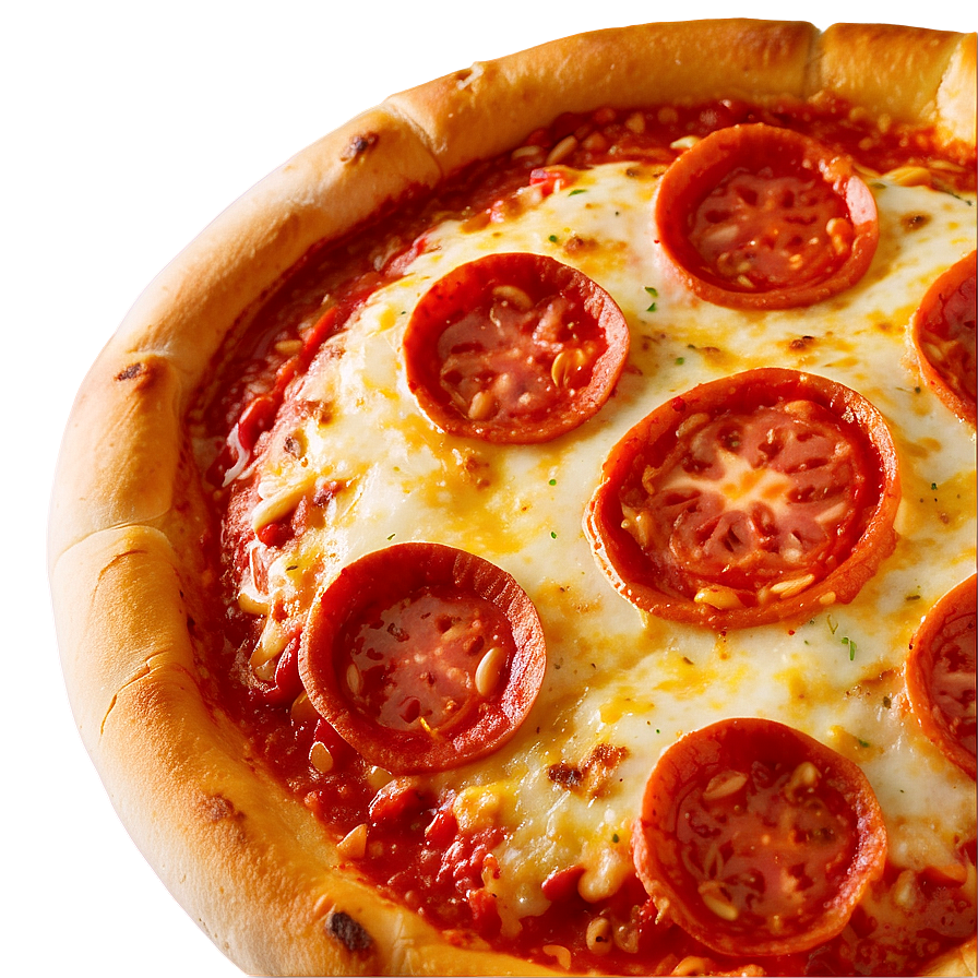 Fresh Cut Pepperoni Pizza Png 06122024