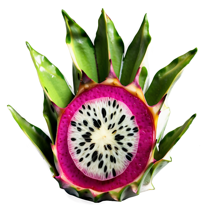 Fresh Dragonfruit Slice Png Yhw