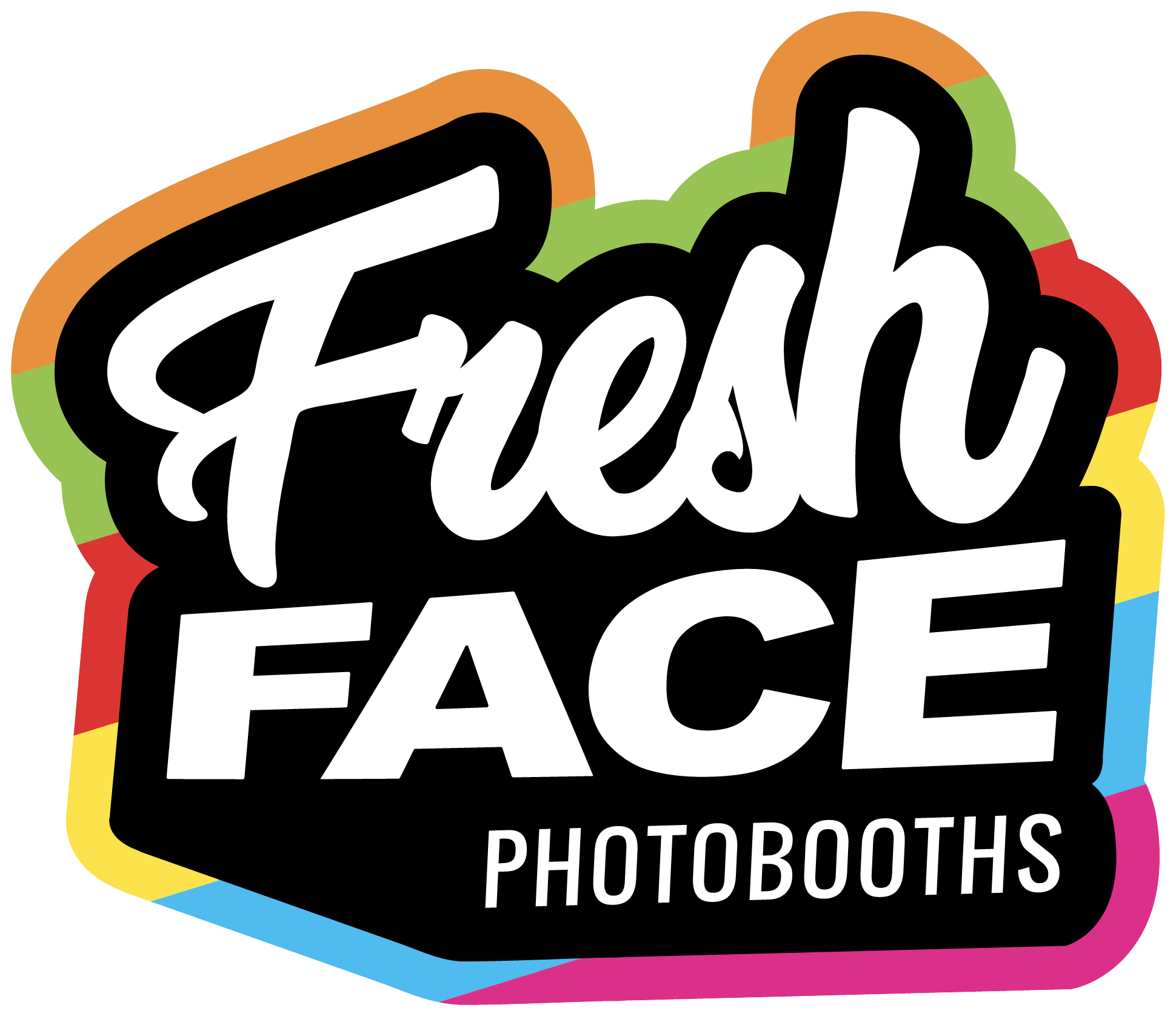 Fresh Face Photobooths Logo PNG with transparent background