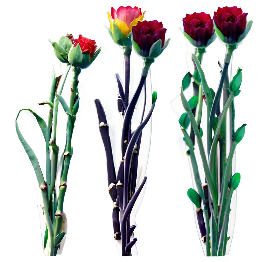 Fresh Flower Stem Png Anb90