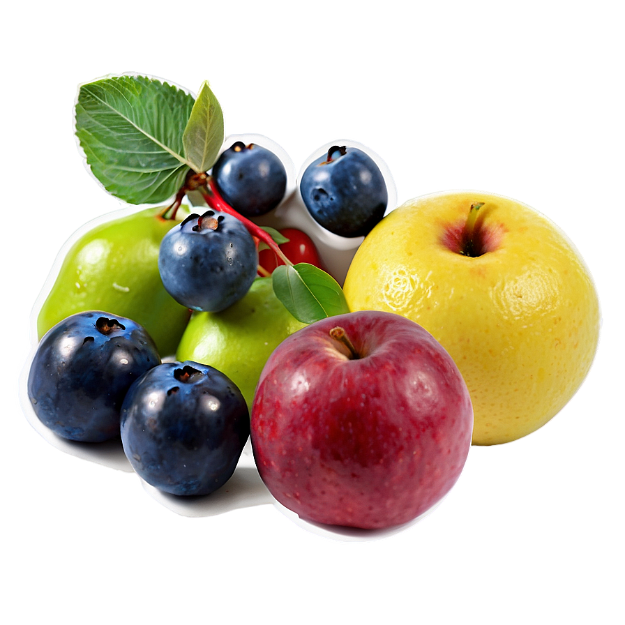 Fresh Fruit Assortment PNG 34 PNG with transparent background